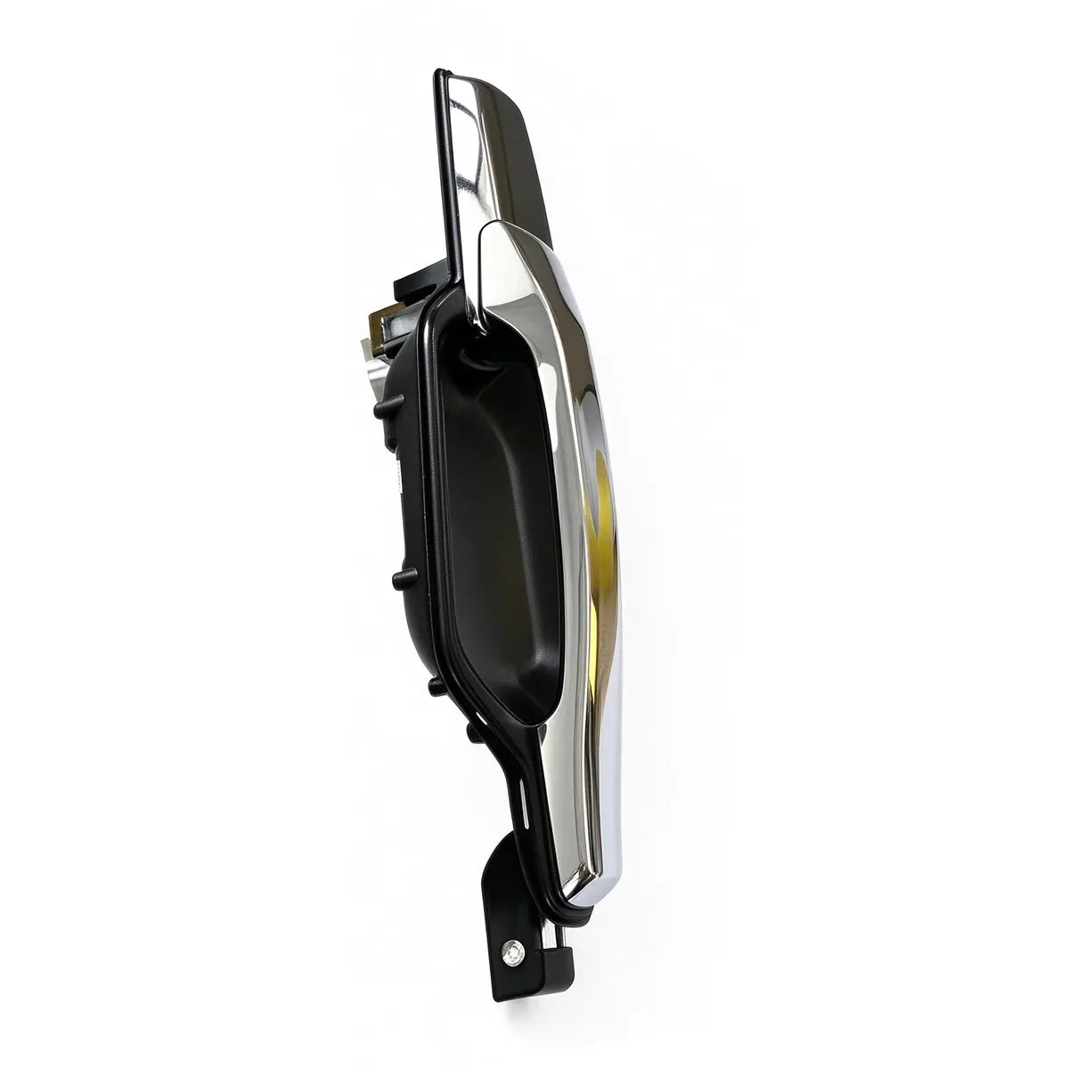 5746A057XA Left and 5746A058XA Right Rear Exterior Door Handles Pair Chrome Lever with Black Bowl for 2007-2021 Mitsubishi Pajero Montero MK4 V90-3
