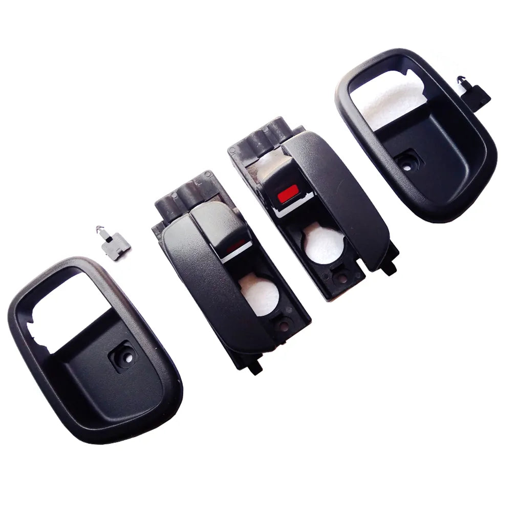 4X Front Left Right Inside Door Handles W Bowls For Hyundai Accent Verna 05-11