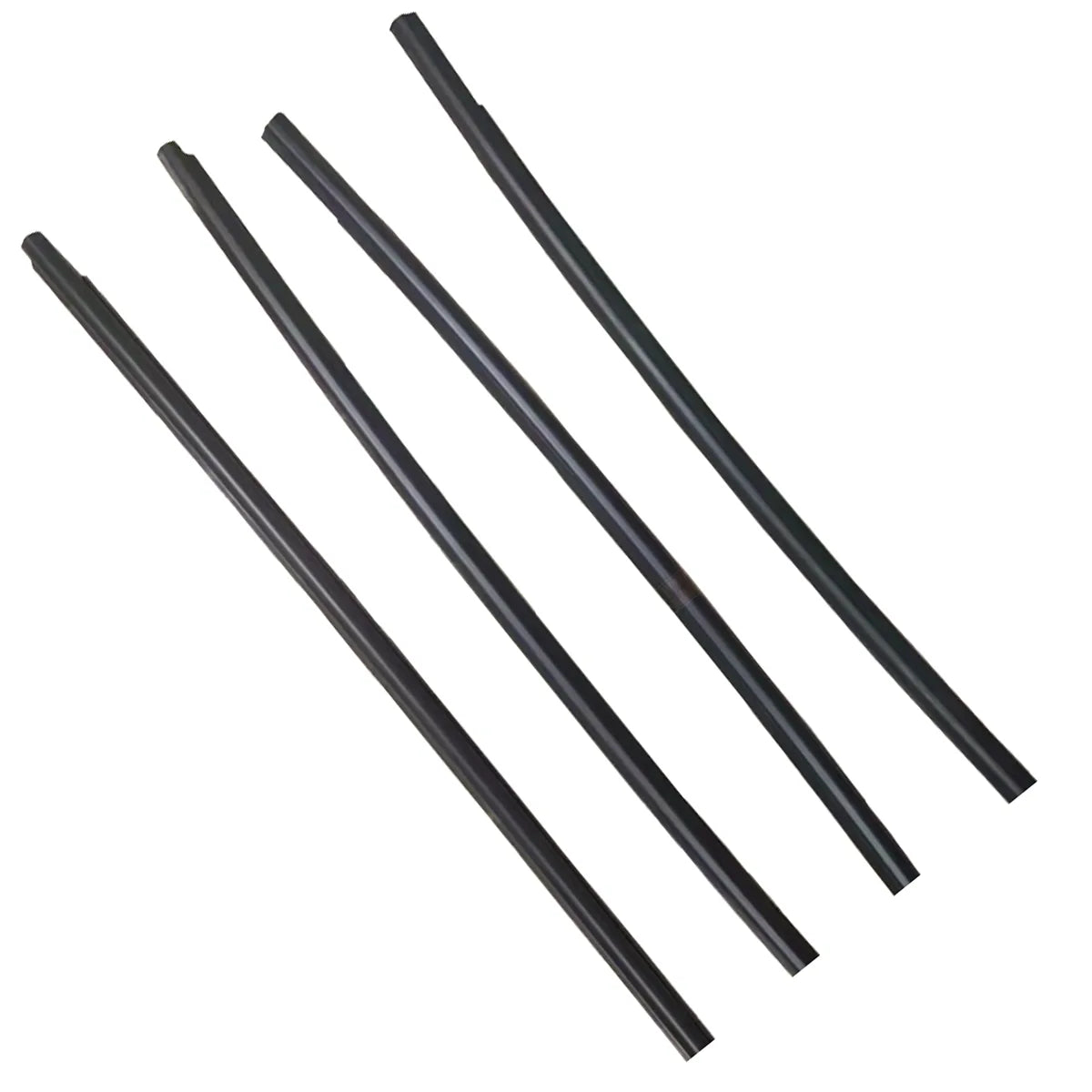 Celerparts Black Outside Window Weatherstrip For Hyundai Matrix Lavita 2001-2010 OEM 82220-17000 82210-17000 Front Rear Left Right