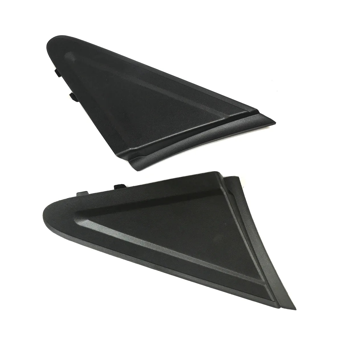 2pcs Front Left Right Pillar Corner Trims Garnish Moldings Fit For Civic 12-15