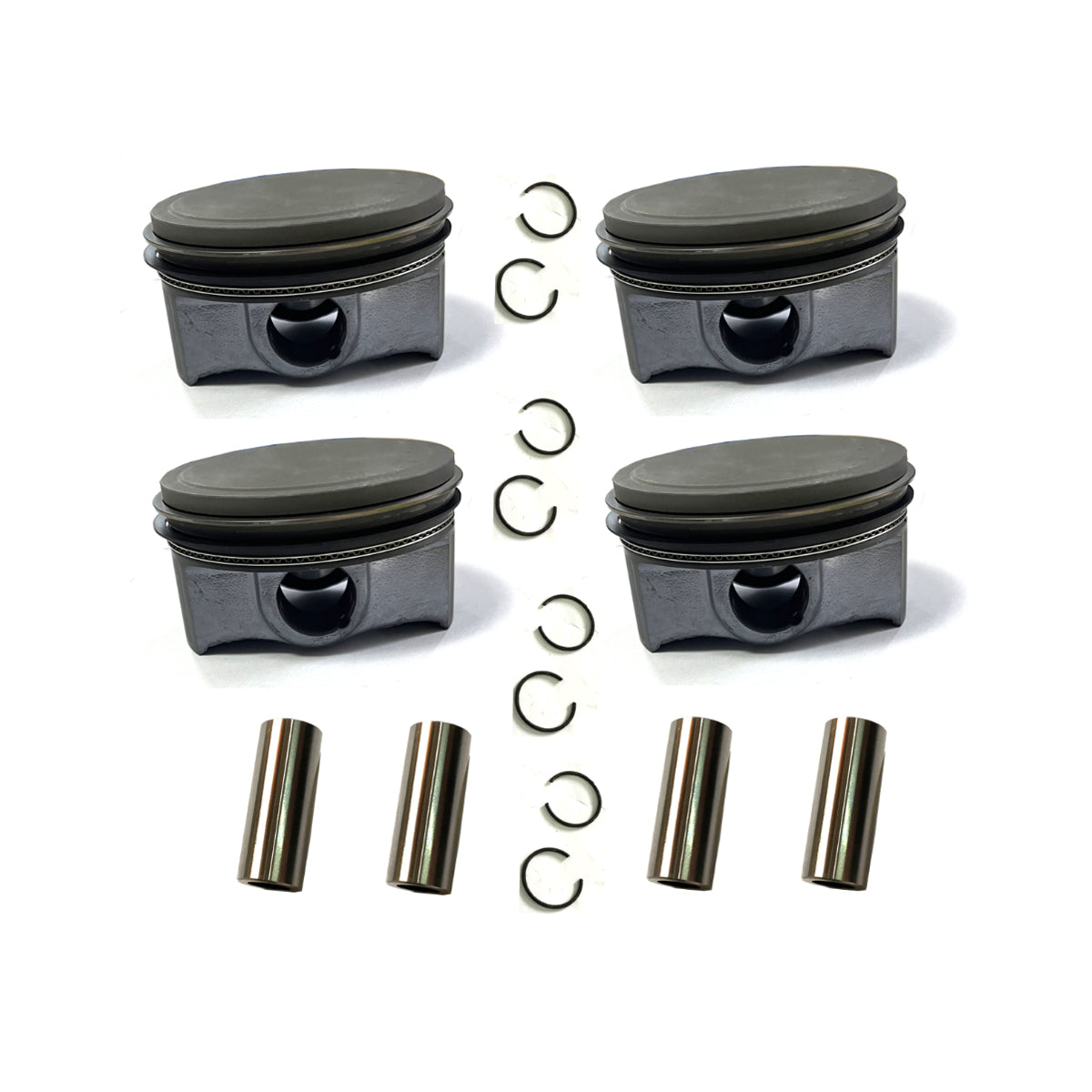 4pcs Engine Pistons W Rings and Pins Fit For Opel Vauxhall Corsa Astra Insignia Holden Cruze 1.6T A16LET Z16LET 08-17