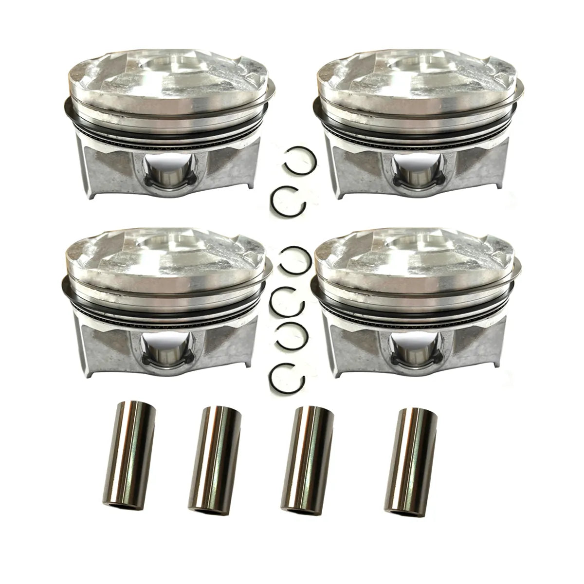 4X Engine Pistons W Ring Set Fit For Opel Vauxhall Holden Astra K Mokka 1.4T 15-20