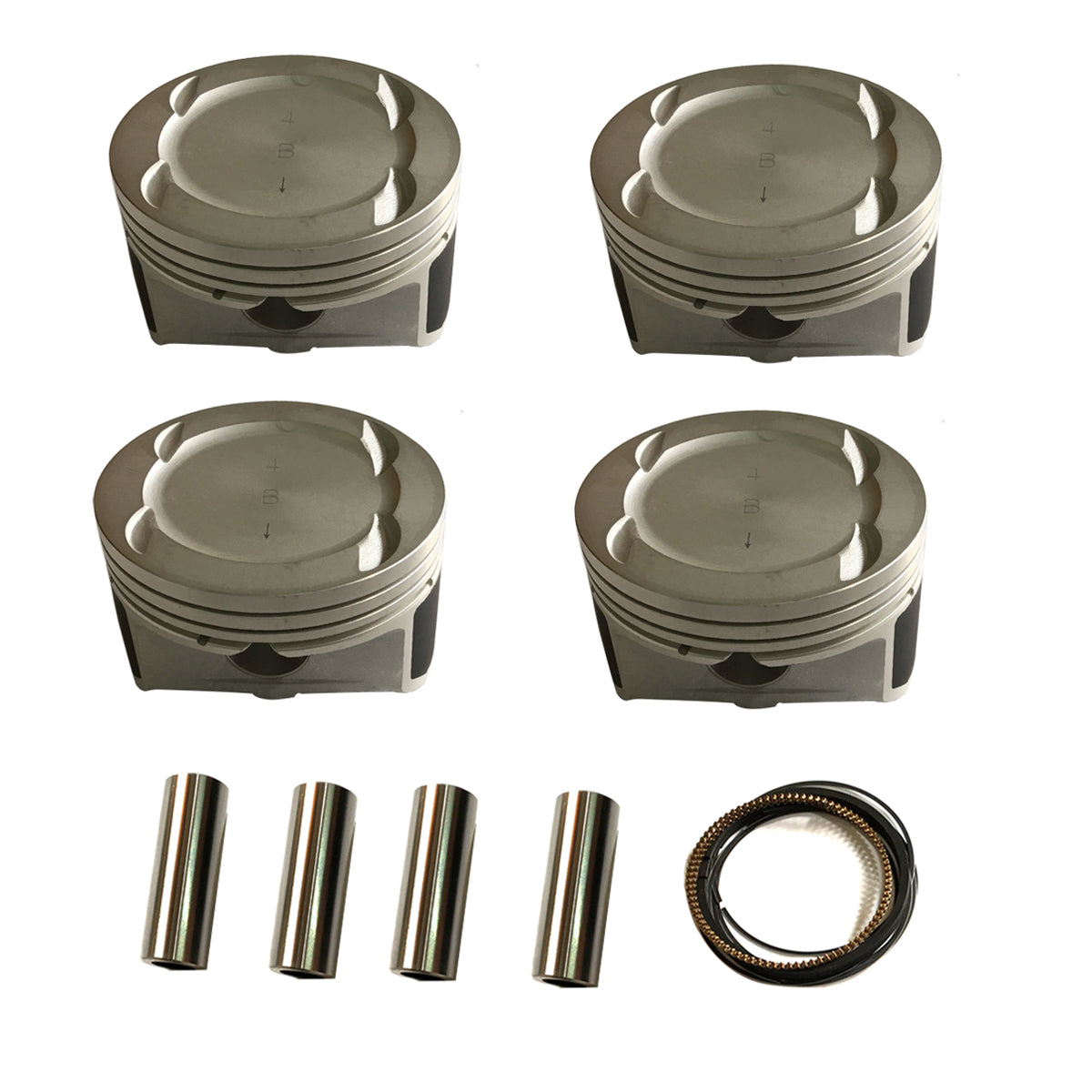 Celerparts Pistons With Ring Set For Hyundai Kia Sonata Azera Optima K5 Rondo 2.4L G4KC G4KE 2004-2013 OEM 23410-25211 23410-25210 G4KC Theta FF 2.4L