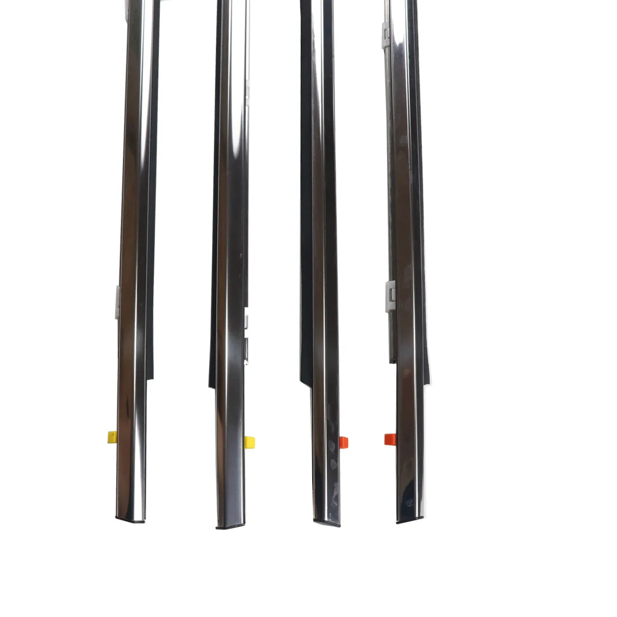 4XFront Rear Left Right Outside Window Mouldings Fit For Lexus ES350 300H 13-17