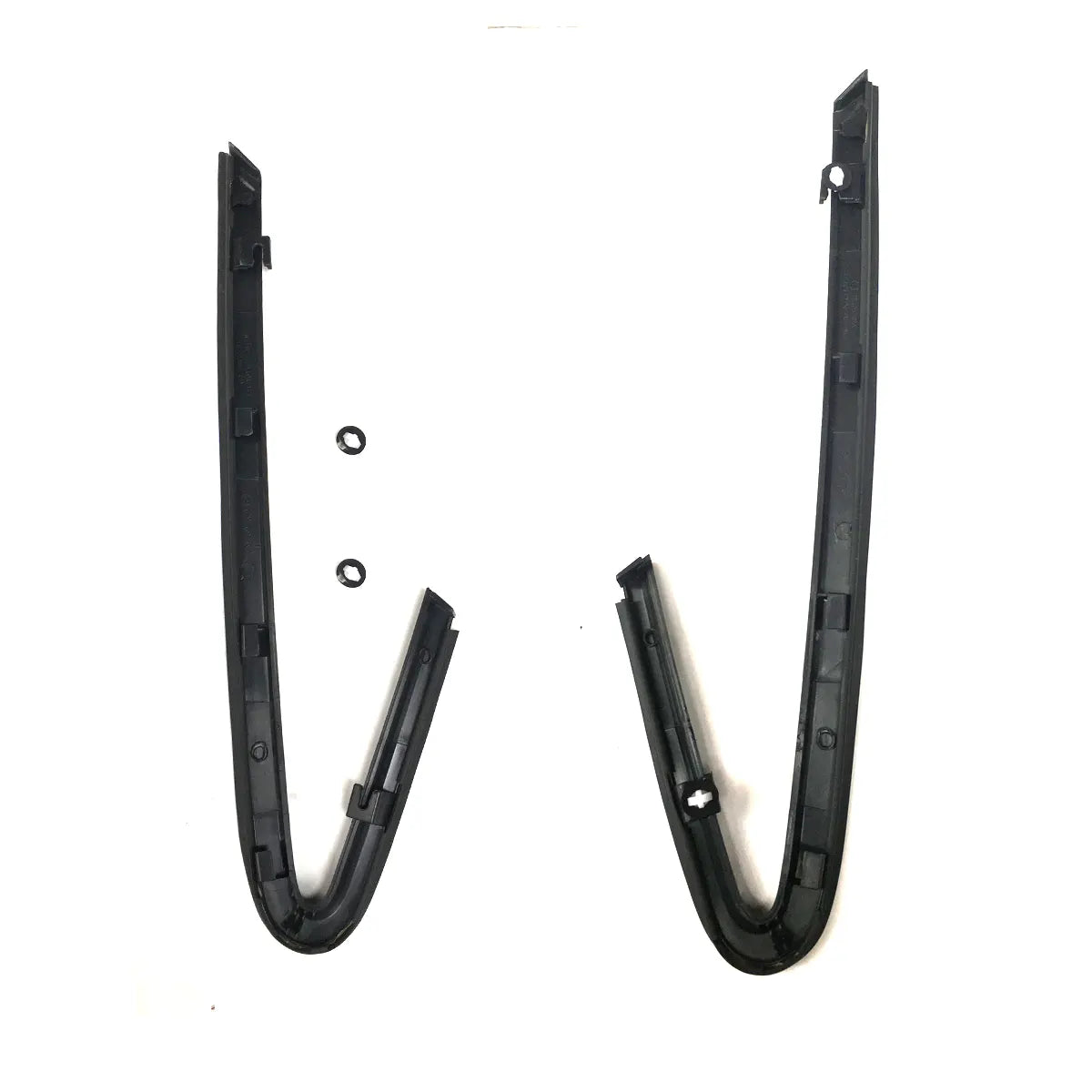 2X Front Left Right Triangle Corner Garnish Weatherstrips Fit For Civic 2006-2011