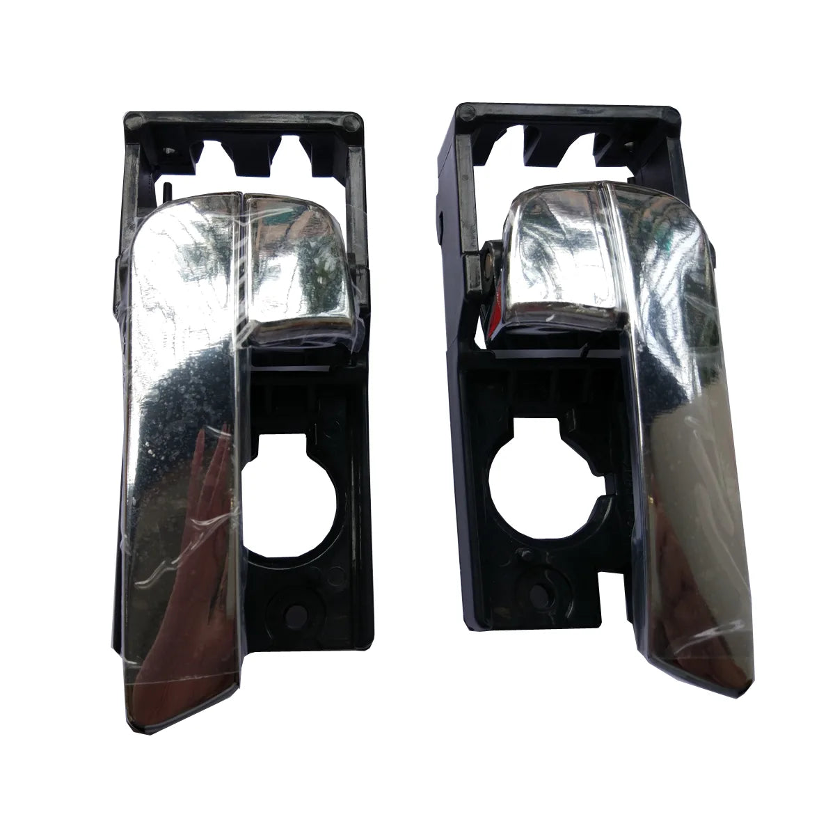 2X Rear Left Right Chrome Inside Door Handles For Kia Rio 2003-2012