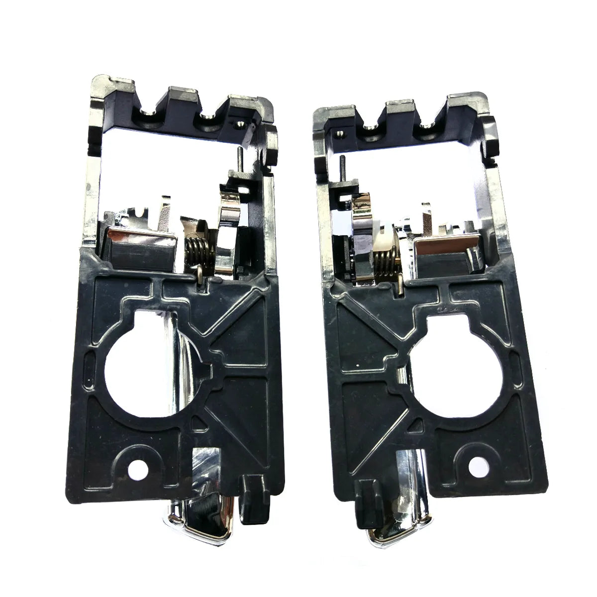 2X Front left Front Right Chrome Inside Door Handles For Kia Rio 2003-2011