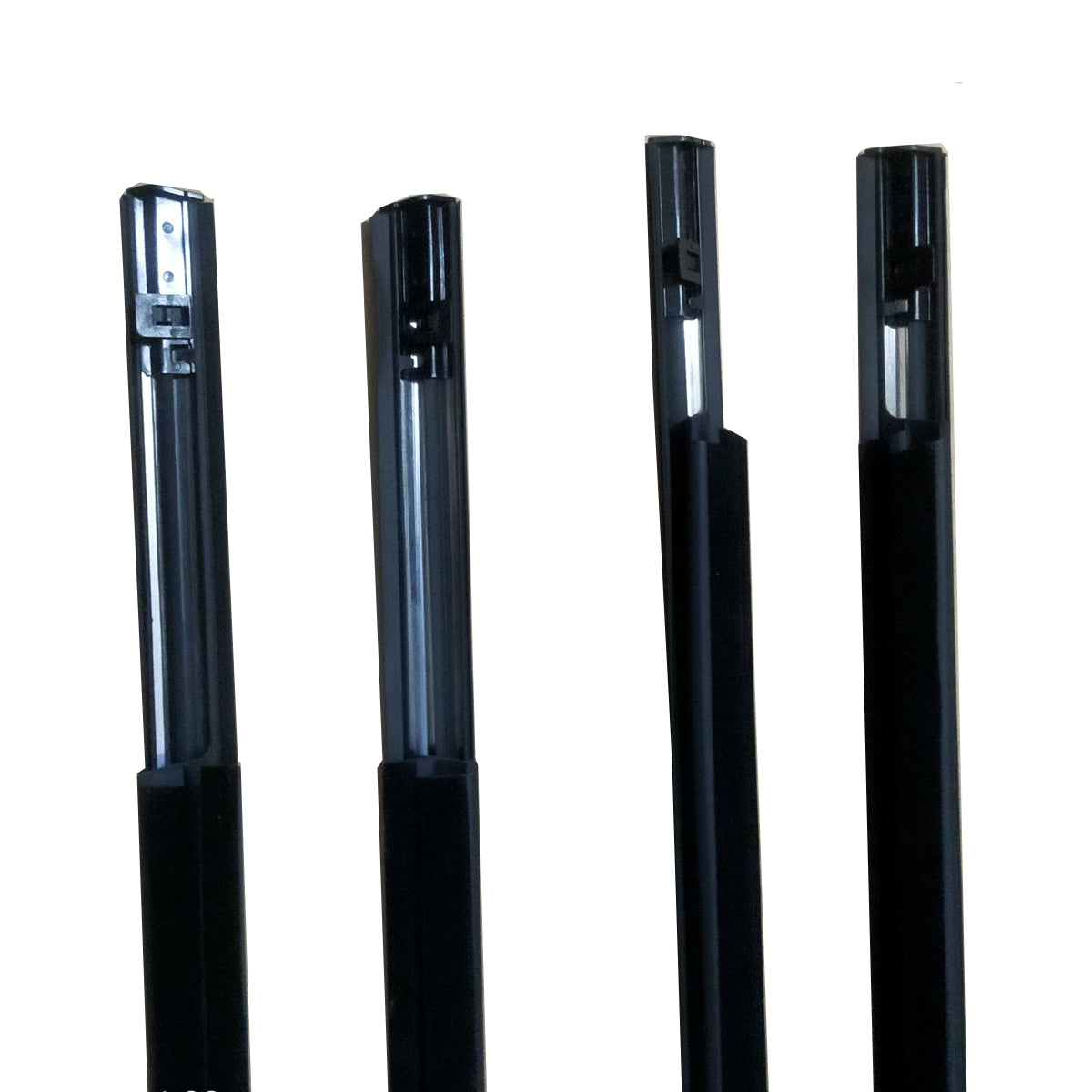 4X FL FR RL RR Outside WIndow Moulding Weatherstrips Fit For X-Trail 2010-2014