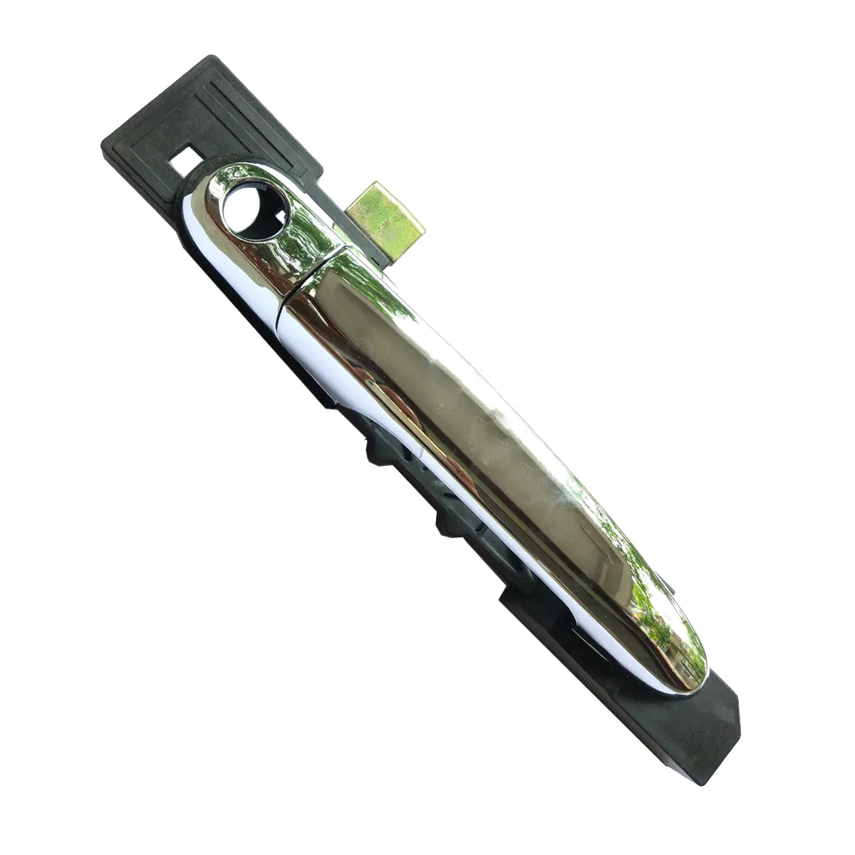 1X Front Right Chrome Outside Door handle W Base For Hyundai Tucson 03-10