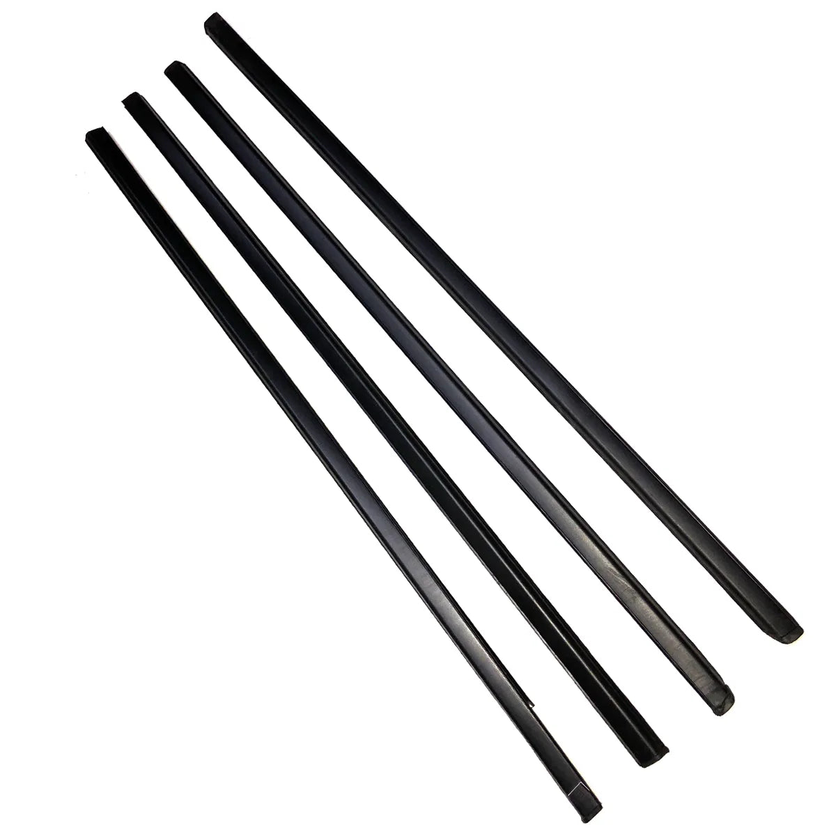 4X Outside Window Weatherstrips Seal Fit For Pajero Pinin Montero IO H76 H77 99-06