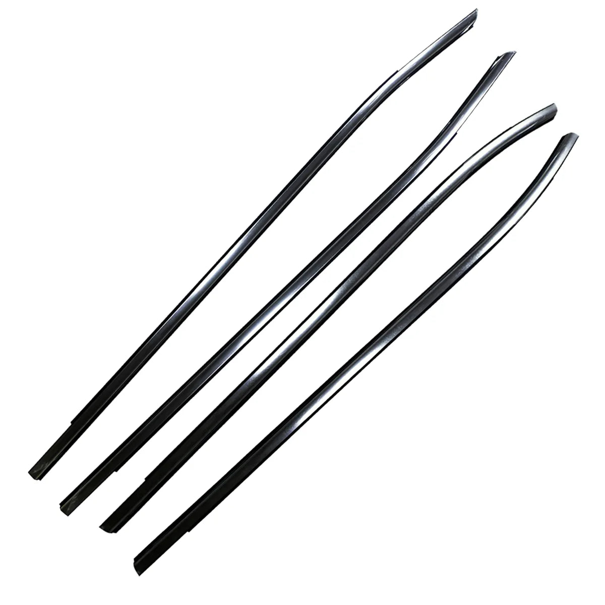 4X Front Rear Left Right Outside WIndow Moulding Weatherstrips Fit For Murano 2015-2024