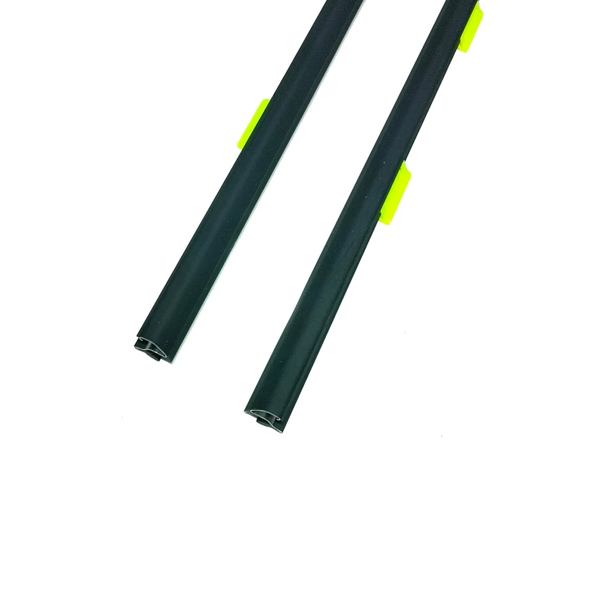2X Left Right Window Moulding Weatherstrip W Clip Fit For Civic Coupe 3D 1996-2000