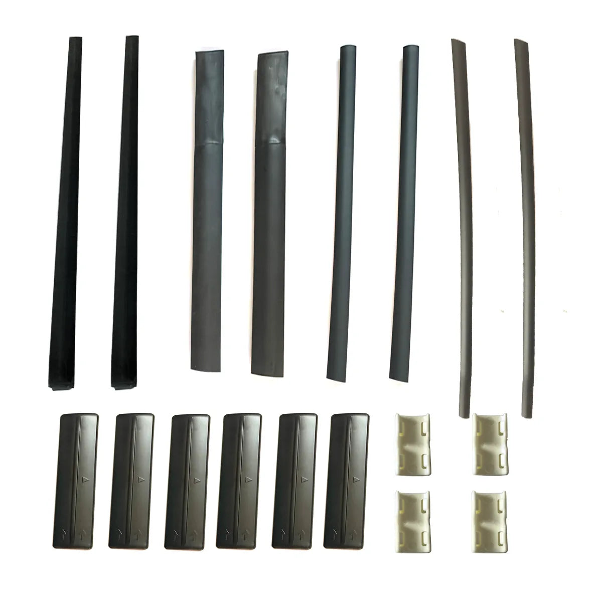 18X Roof Mouldings W Clips Plastic Seals Covers Fit For GX460 GX400 10-19