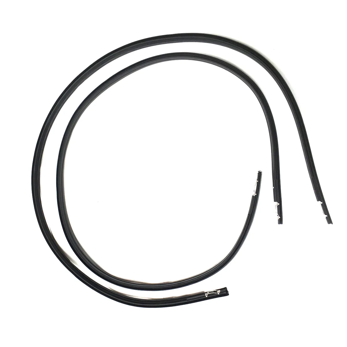 2X Left Right Roof Moldings Weatherstrips Fit For TSX Accord CU2 09-14