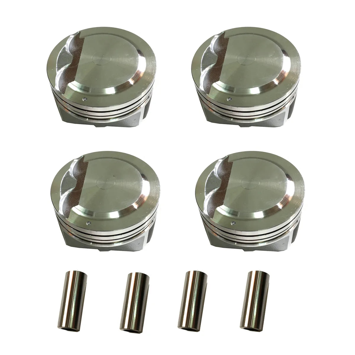 4X Pistons W Pins Fit For Accent Verna Getz Rio 1.4L DOHC G4EE 2005-2012