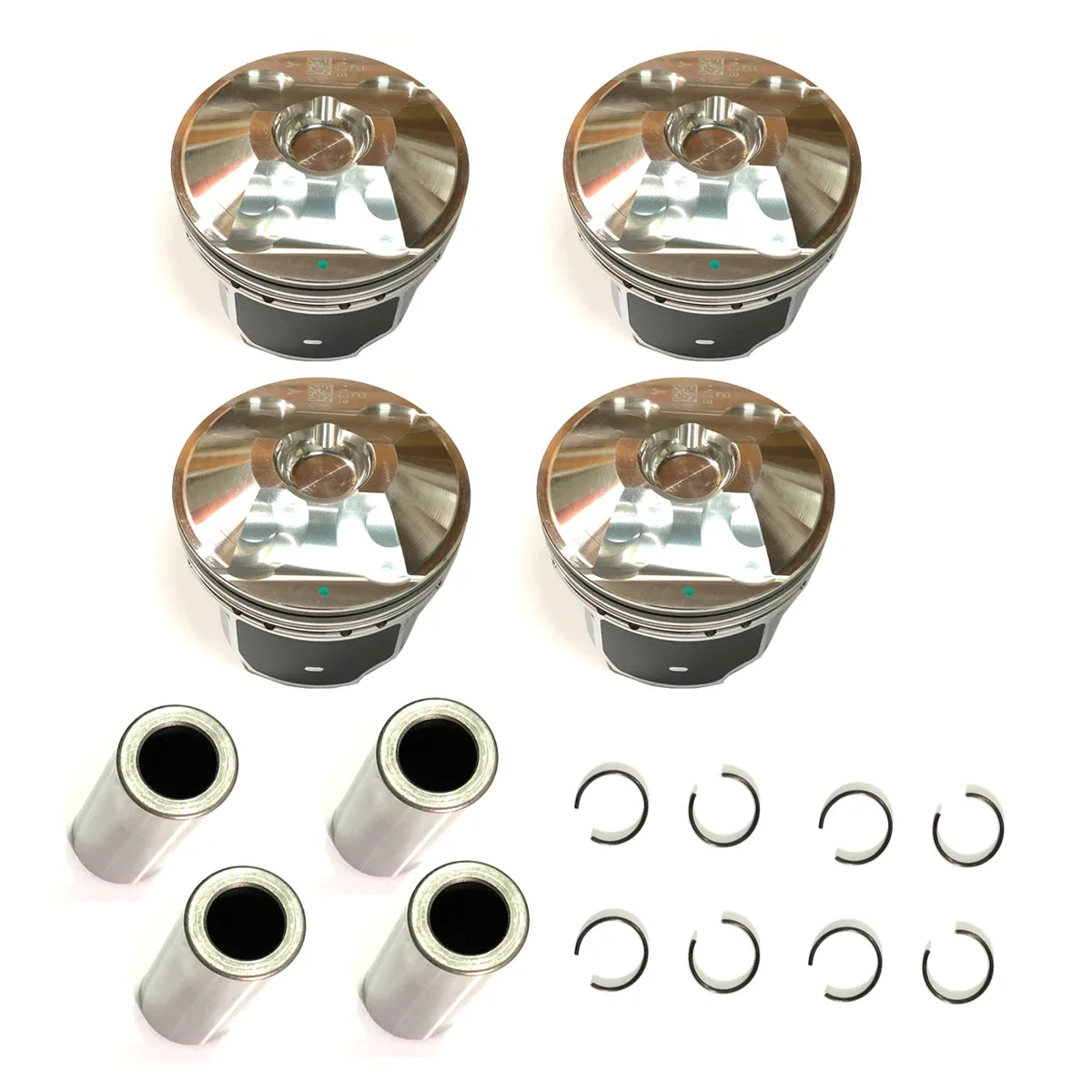 4X Pistons W Pins For Mazda M3 M6 CX-5 PYY1 PY-VPS Skyactiv 2.5L 2011-2018