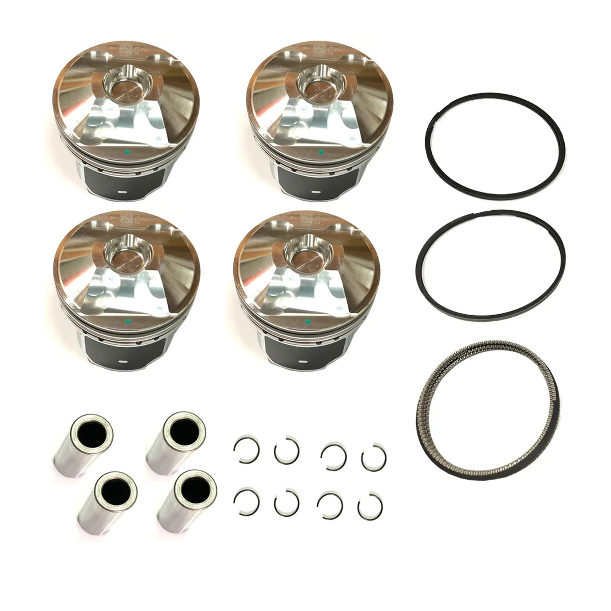 4X Pistons W Ring Set For Mazda M3 M6 CX-5 Skyactiv 2.5L 2011-2018