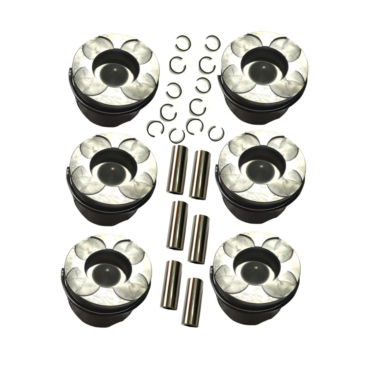 6X Pistons W Ring Set Fit For Chrysler 300C Grand Cherokee Ram 1500 EcoDiesel 3.0T 2012-2021