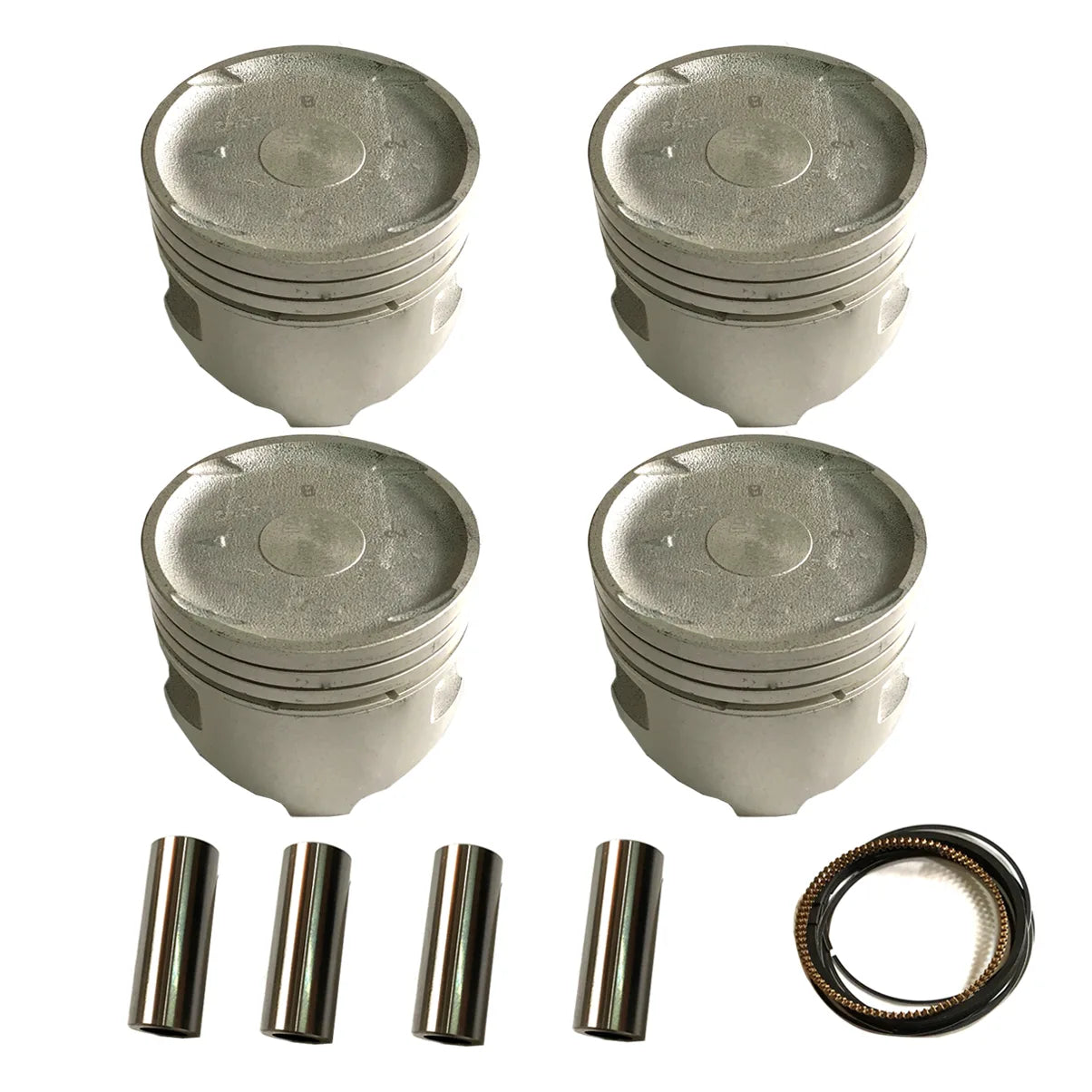Celerparts Pistons With Ring Set For Hyundai Kia Sonata Santa Fe Sorento H-1 Starex 2.4L G4JS 1999-2005 OEM 23410-38290 23410-38200
