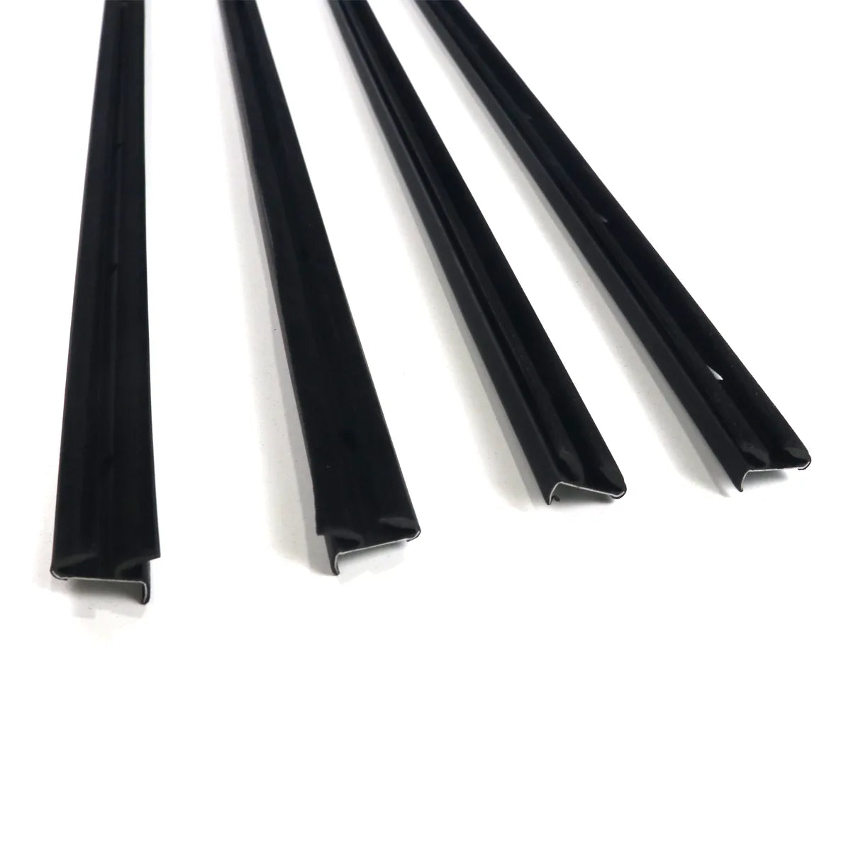 4PC Inner Door Window Weatherstrip Set for Honda Fit Jazz Sedan 2005-2008