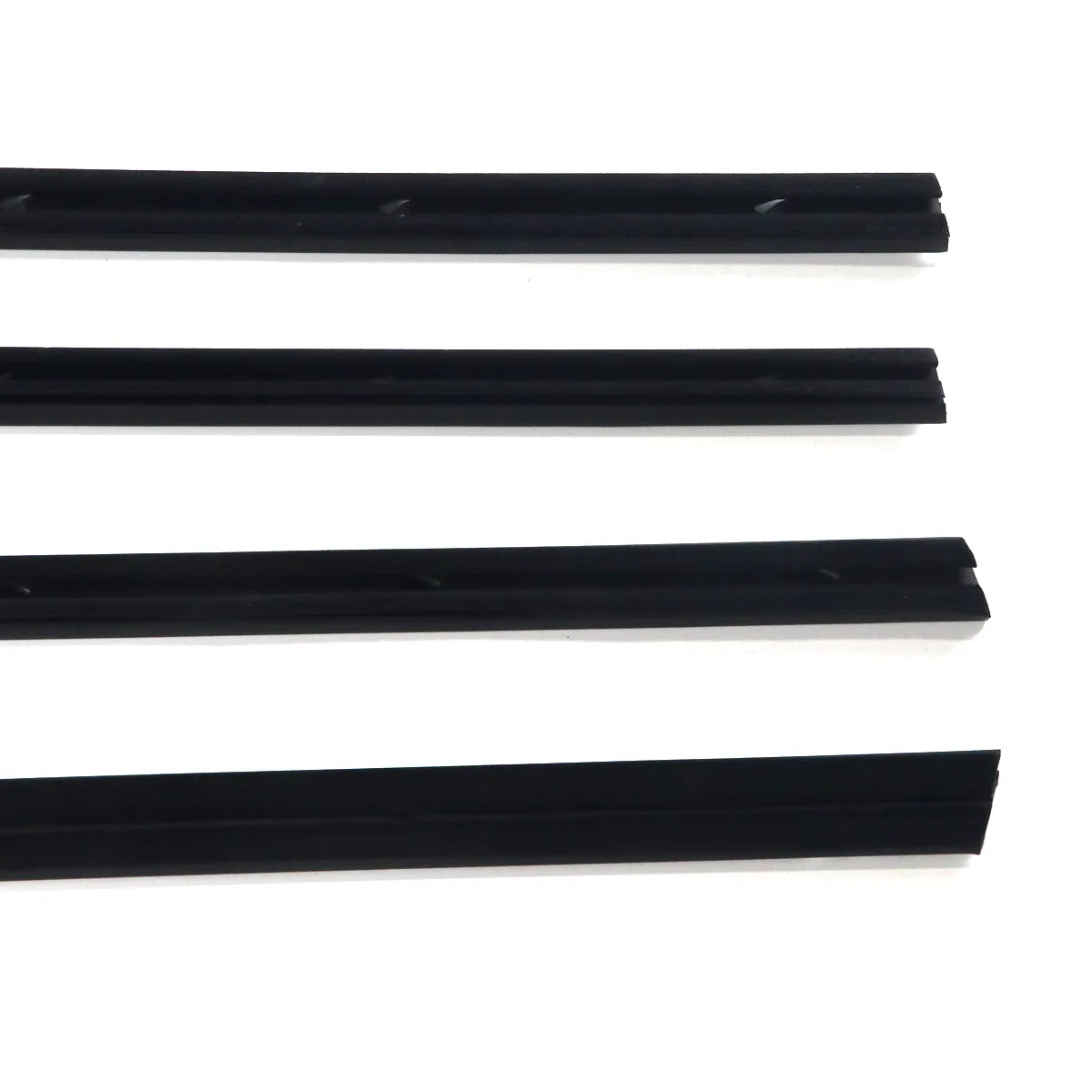 4PC Inner Door Window Weatherstrip Set for Honda Fit Jazz Sedan 2005-2008
