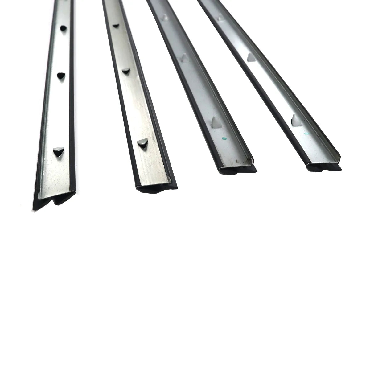4PC Inner Door Window Weatherstrip Set for Honda Fit Jazz Sedan 2005-2008
