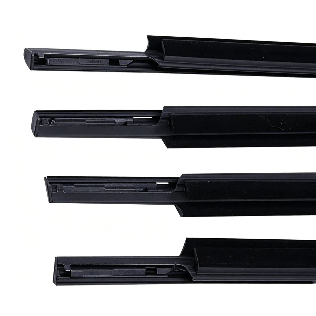 Front Left and Right Outer Window Weatherstrip Sweep for Lexus RX OEM 75710-48031 and 75720-48031-2