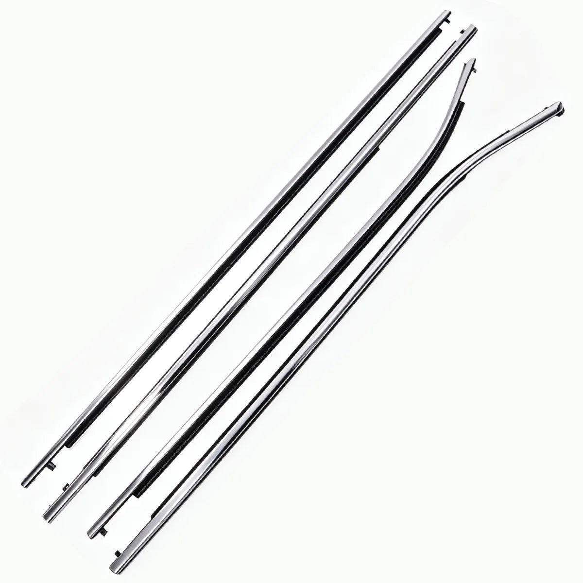 4PC outside window belt molding weatherstrip set for Lexus RX350 RX450h RX350L RX450hL 2016-2022