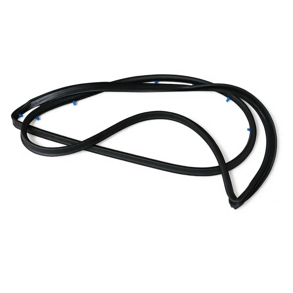 MR437161 MR437163 Rear Left Side Door Mounted Outer Rubber Weatherstrip Seal for 2000-2019 Mitsubishi Pajero Montero MK3 MK4 V70 V90