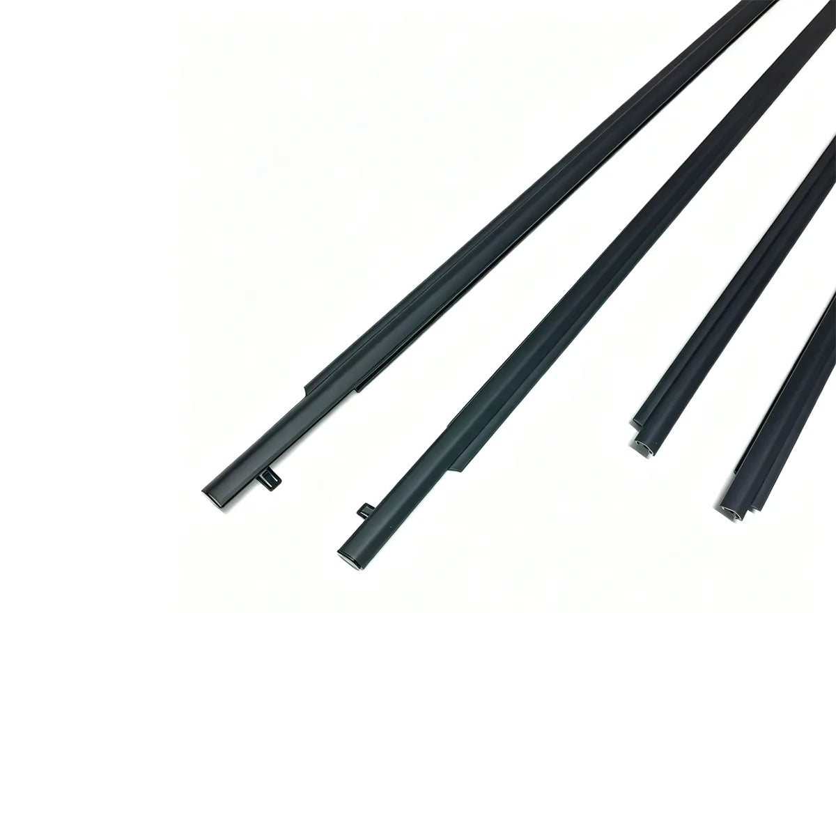 4PC outside window belt molding weatherstrip set for Toyota Sienna 2004-2010-3