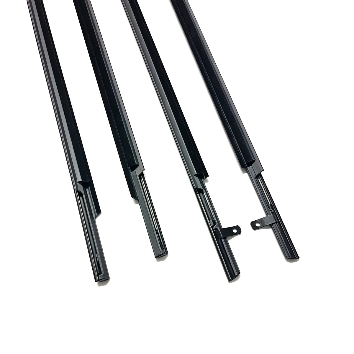 4PC outside window belt molding weatherstrip set for Toyota Sienna 2004-2010-8