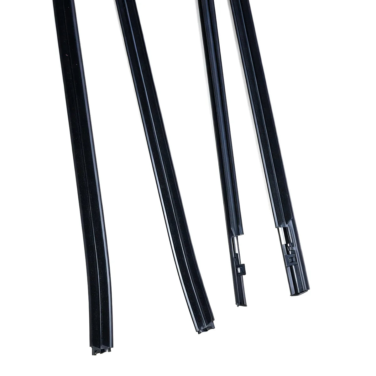 Rear Left and Right Outer Window Belt Molding Seal for 2014-2021 Nissan Qashqai J11 OEM 82820-DF3A0 and 82821-DF3A0