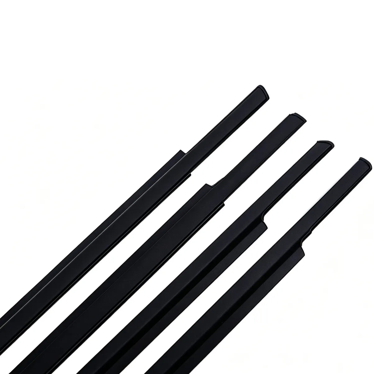 OEM Replacement 4-Piece Black Outer Door Window Beltline Weatherstrip Set for Suzuki SX4 Hatchback 2006-2014-5
