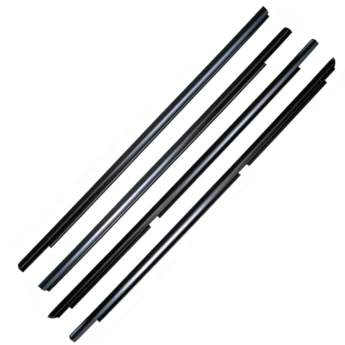 OEM Replacement 4-Piece Outer Door Window Beltline Weatherstrip Set for Suzuki Mehran Maruti 800 Alto SB308-2