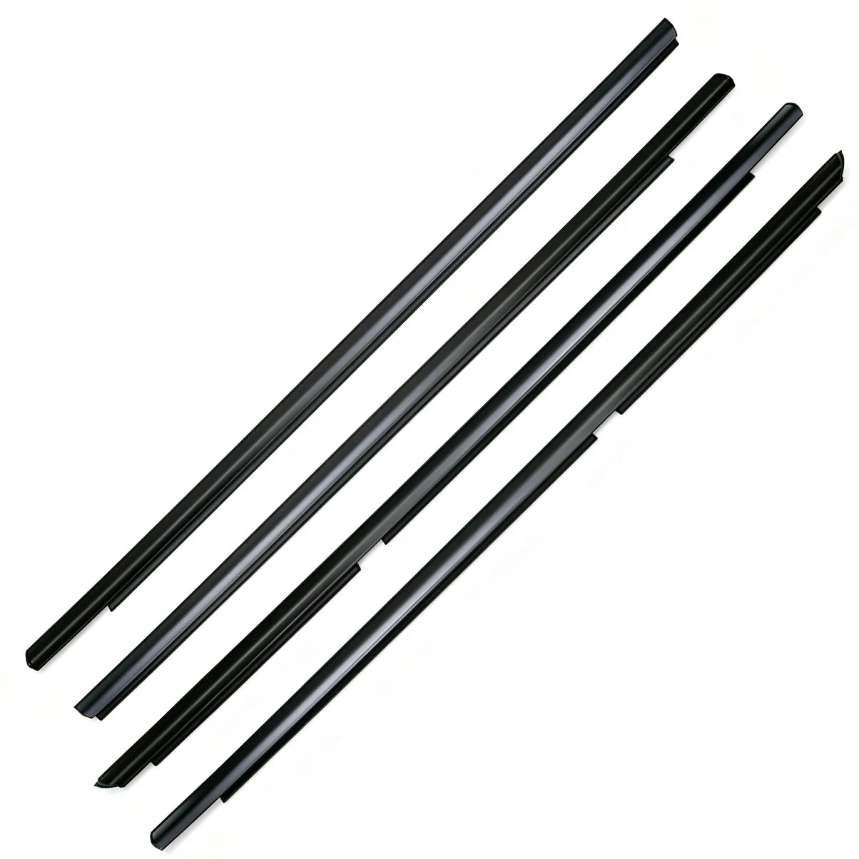 OEM Replacement 4-Piece Outer Door Window Beltline Weatherstrip Set for Suzuki Mehran Maruti 800 Alto SB308