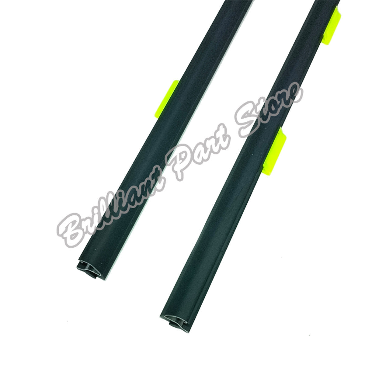 Left Right Window Moulding Weatherstrip W Clip Fit For Civic 2 Doors 96-00