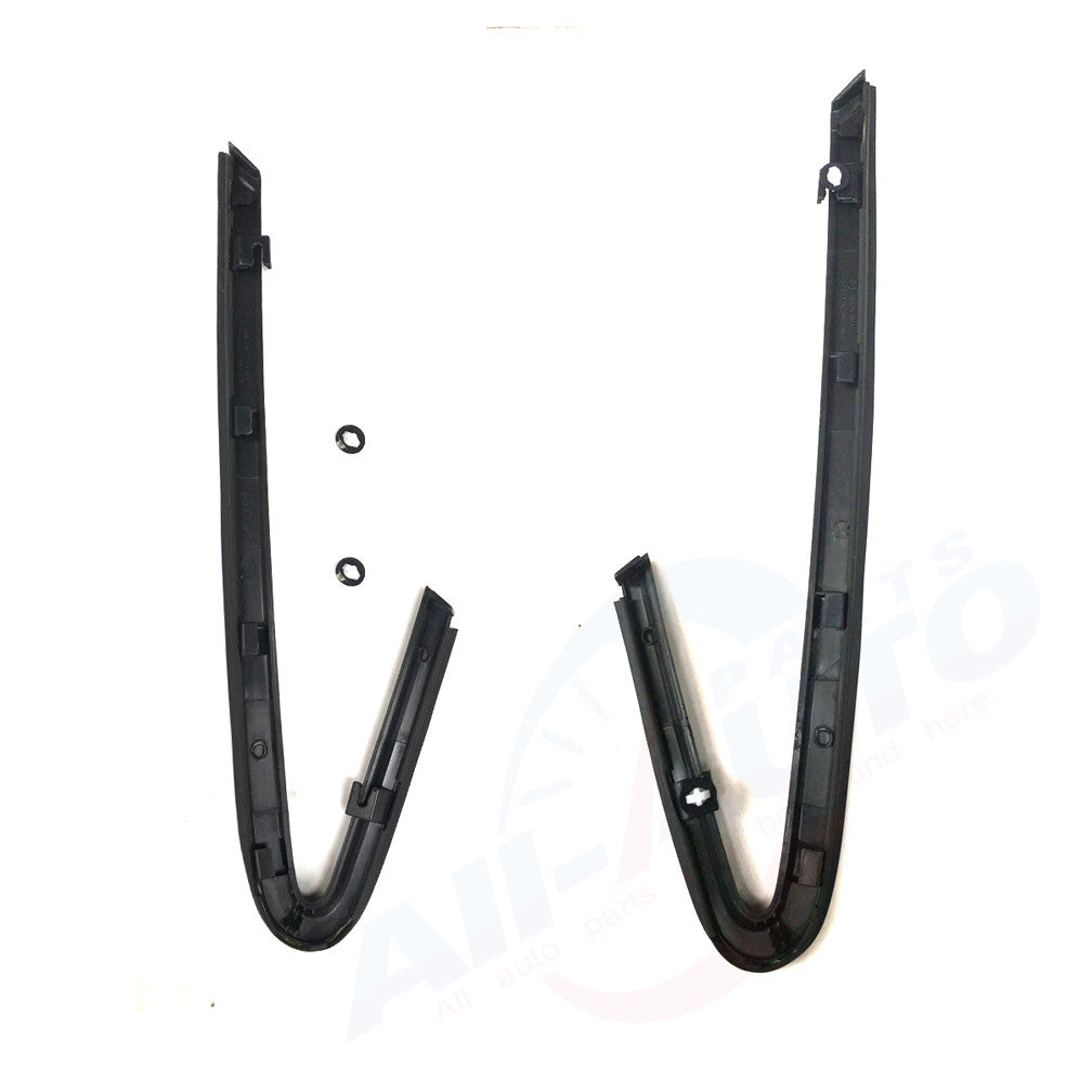 2pcs Front Left Right Triangle Corner Garnish Weatherstrips Fit For Civic 06-11