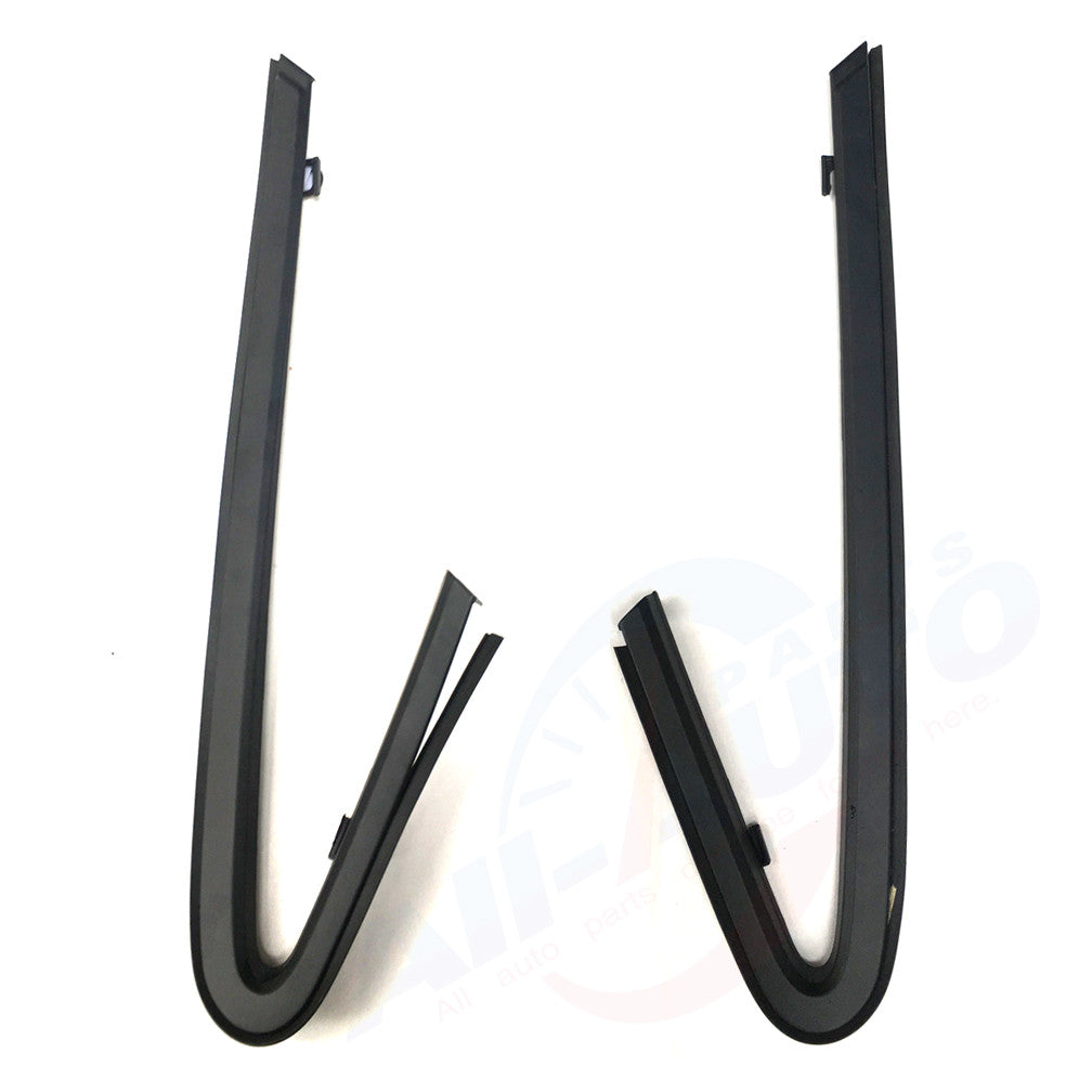 2pcs Front Left Right Triangle Corner Garnish Weatherstrips Fit For Civic 06-11