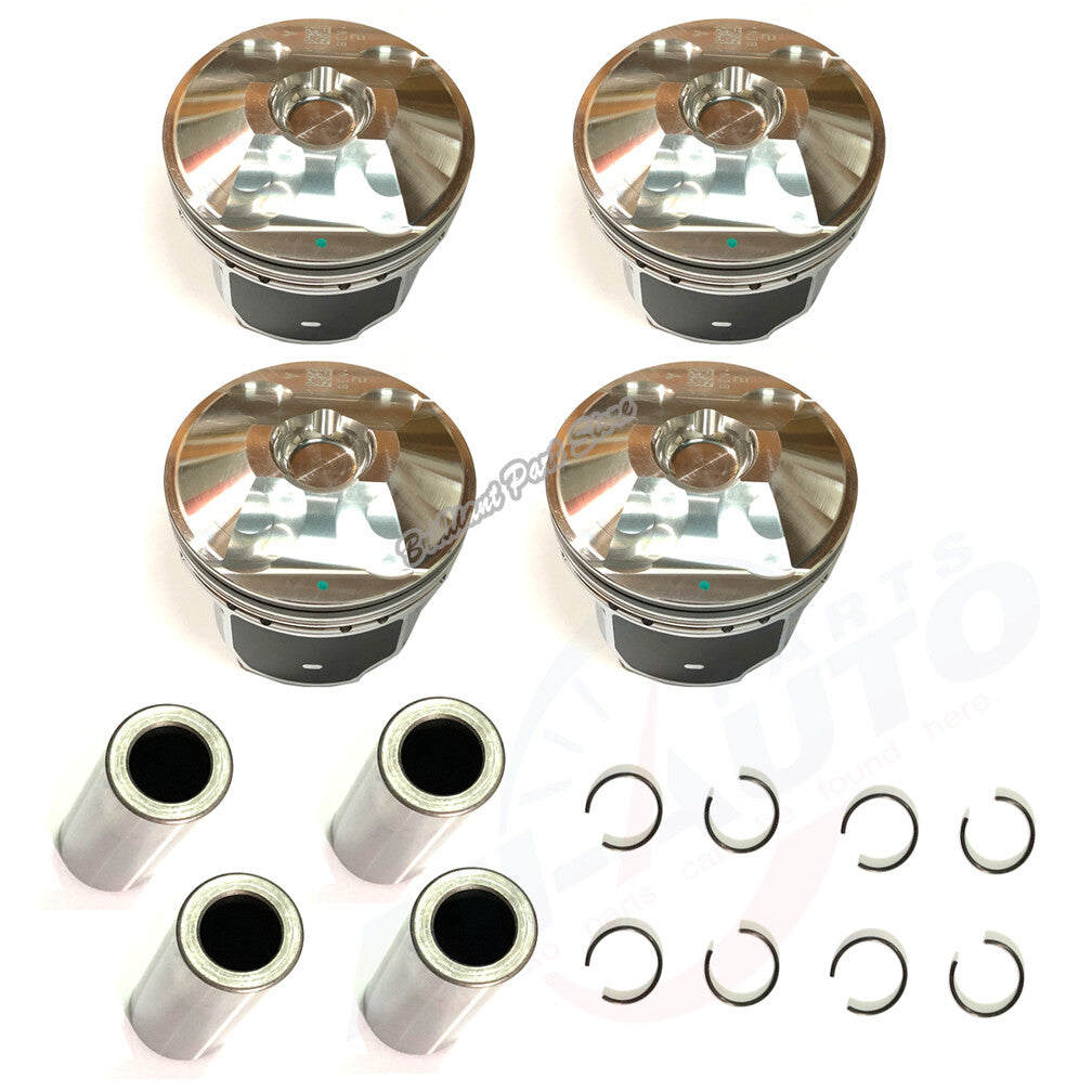 1 Set Engine Pistons W Pins Fit For Mazda M3 M6 CX-5 Skyactiv 2.5L 11-18