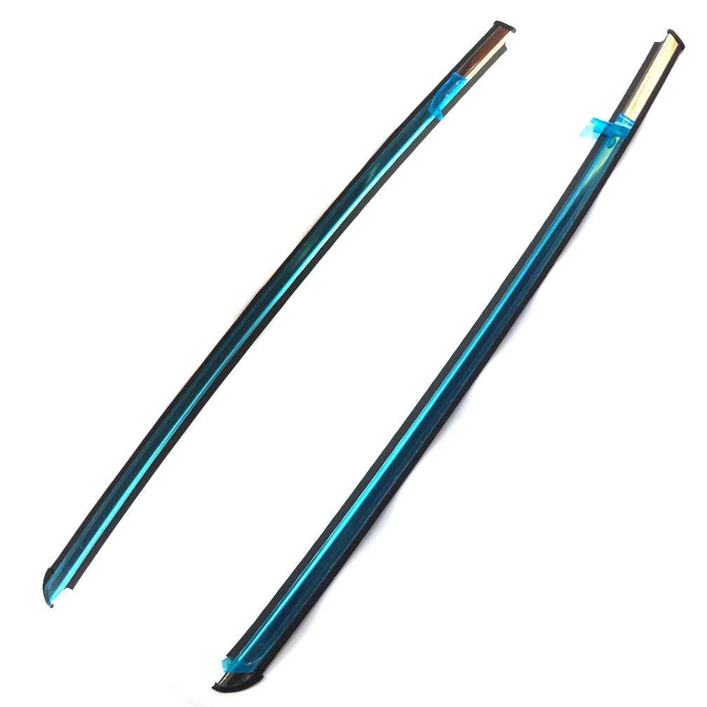 Front Left Right Vertical Windshield Mouldings Fit For Montero Pajero V43 V45 91-99