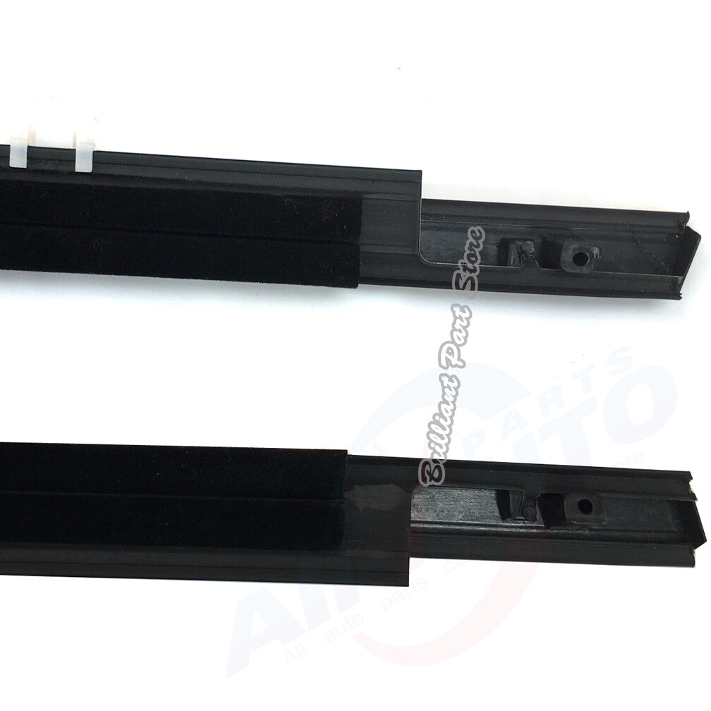 4pc FL FR RL RR Outside Chrome Window Moulding Weatherstrips Fit Crosstour 10-15