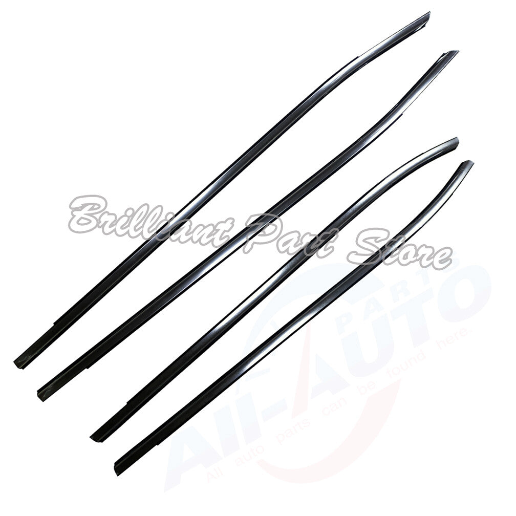 Front Rear Left Right Outside WIndow Moulding Weatherstrips Fit For Murano 15-19