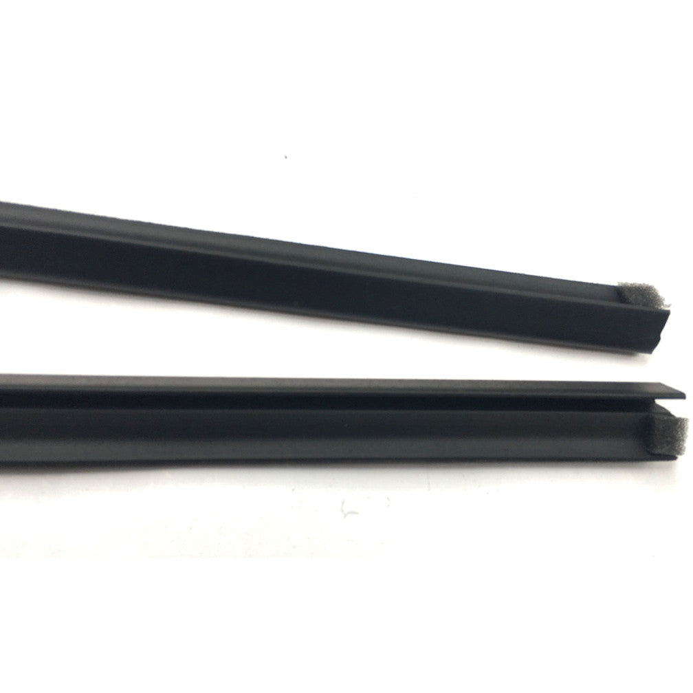LH+RH QTR Third Window Vertical Seals Fit For Montero Pajero V43 V45 91-99
