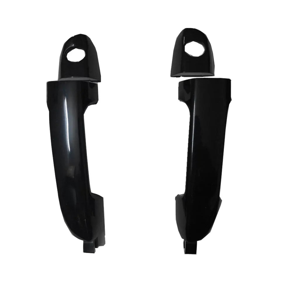 2X Front Left Right Outside Black Door Handles For Kia Spectra cerato 03-09