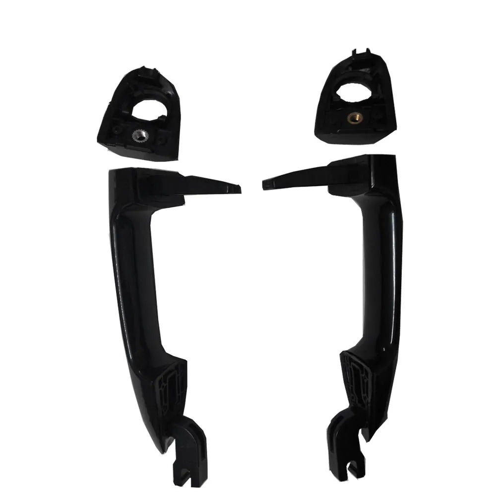 2X Front Left Right Outside Black Door Handles For Kia Spectra cerato 03-09