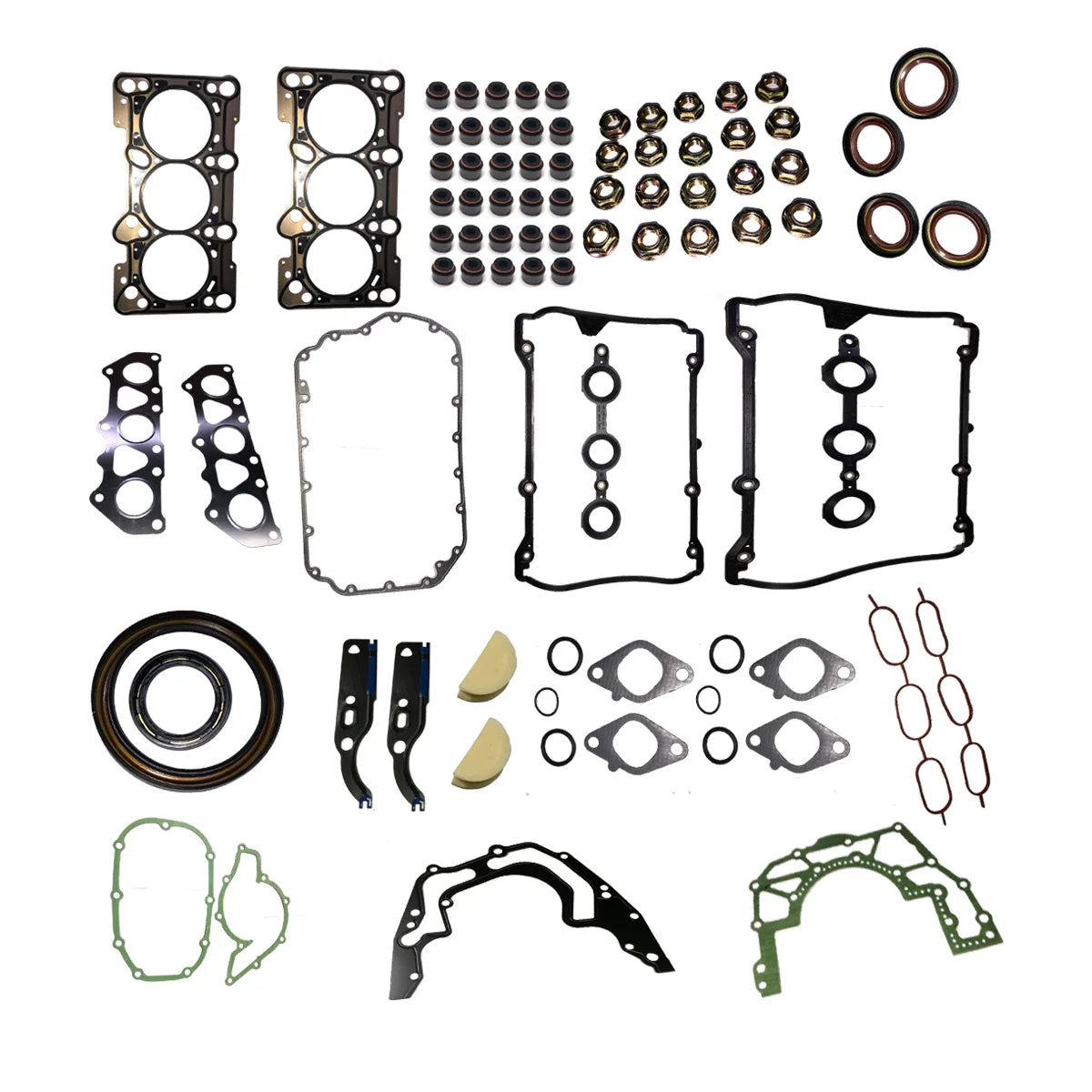 Engine Gasket Sets Overhaul Gasket Kits Fit For Audi A4 A6 BDV 2.4L C5 4B 98-06