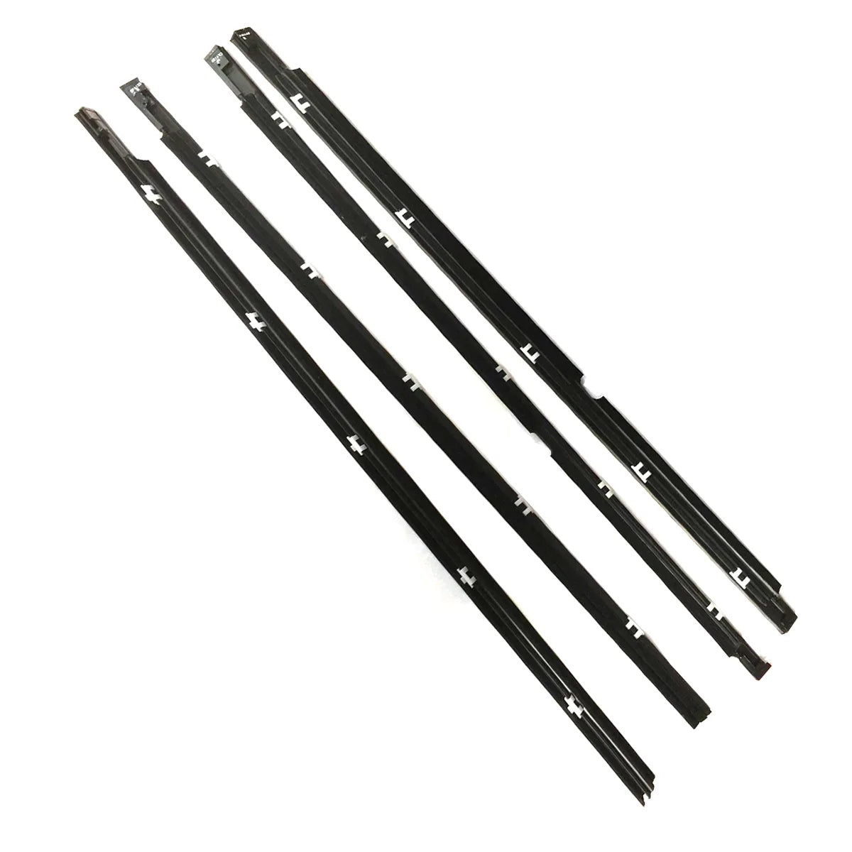 4X Outside Window Weatherstrip Moulding Fit For Montero Pajero MK2 V43W V45W 90-03