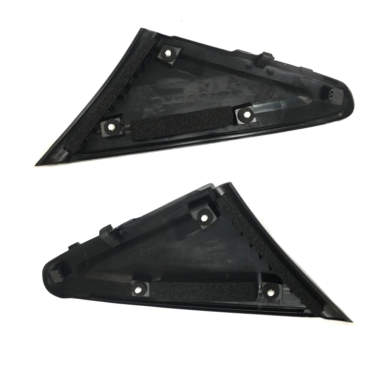 2pcs Front Left Right Pillar Corner Trims Garnish Moldings Fit For Civic 12-15