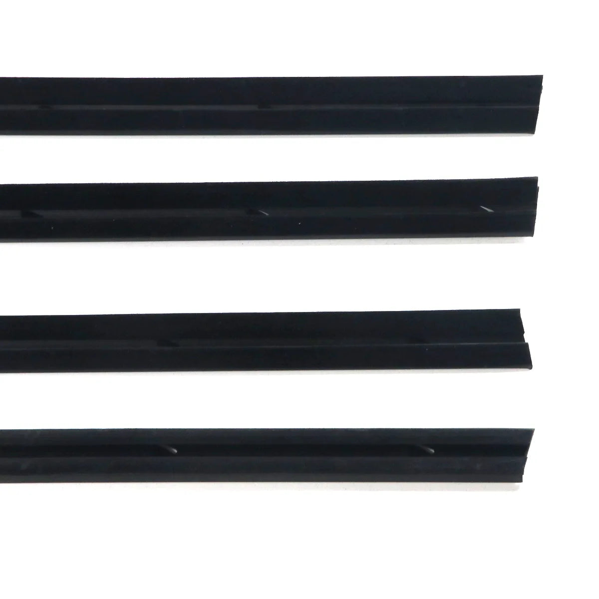4PC Inner Window Belt Weatherstrip Set for Honda Fit Jazz Hatchback 2009-2014