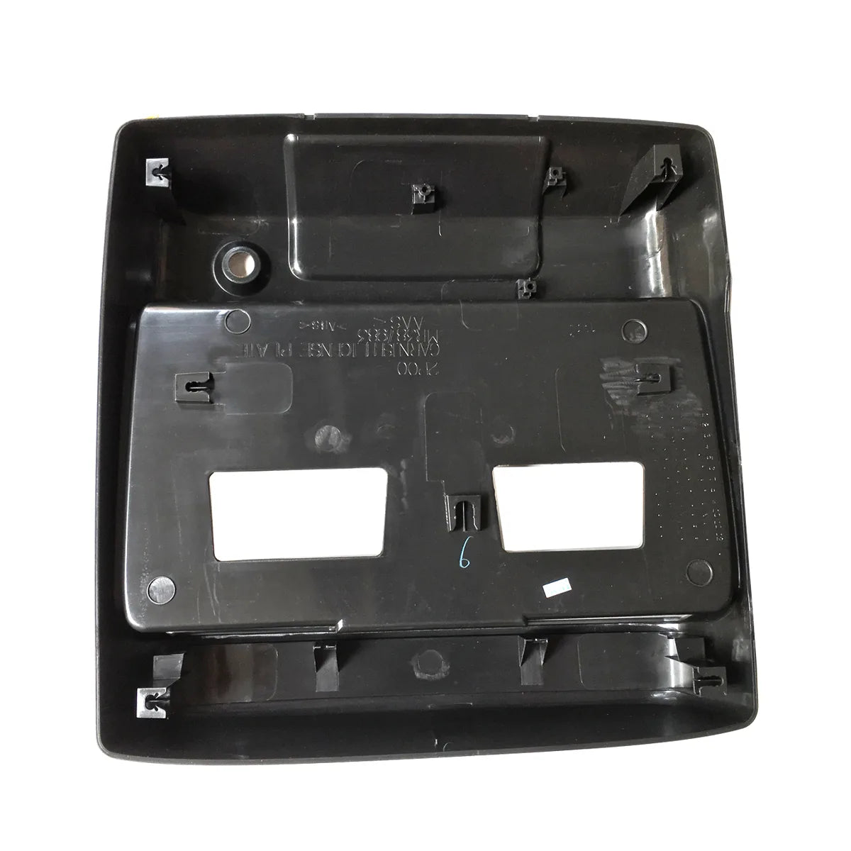 1X Back Door License Plate Garnish Fit For Montero Pajero MK3 V73W V75W V77W 00-06